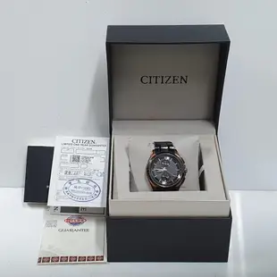 CITIZEN 星辰 Eco-Drive 光動能 AT8044-64E 2016/03證 電波計時 大眾當舖A951