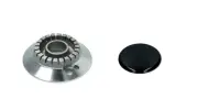 GENUINE SMEG GAS COOKTOP STOVE MEDIUM BURNER HEAD + CAP SET SAR64XS