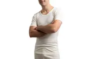 Mens Merino Wool Blend Short Sleeve Thermal Top Underwear Thermals Base Layer