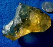 Libyan Desert Glass Meteorite Tektite impact specimen( 330 ct)Top Gem AAAA+