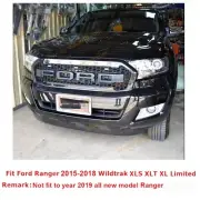 Fit Ford Ranger Only Year 2015-2018 PX2 LED Strong Front Grill Black New List!! (for: Ford)