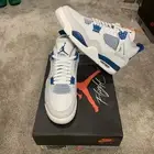 Air Jordan 4 Retro - Military Blue (size 11 Men’s)