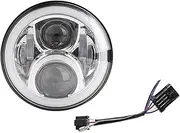 Motorcycle Headlight 7" LED Motorcycle Headlight For Harley Motorcycle Headlamp Touring For Ultra For Classic Electra For Street Glide For Road King For Indian For Triumph B