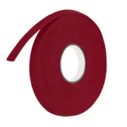 2/5 Inch Double Fold Bias Tape Polyester Bias Tape(Wine Red 10 Yards)