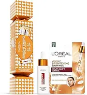 L’Oréal Paris Brightening 12% Pure Vitamin C Bon Bon with Revitalift Pure Vitamin C Serum and Bri