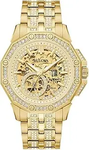 [Bulova] Automatic Watch 98A292, gold, Bracelet