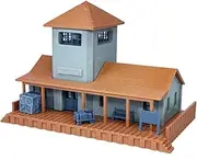 Outland Models Railroad Scenery Small Rural Train Station/Depot 1:87 HO Scale