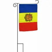 12x18 12"x18" Andorra Sleeved w/ Garden Stand Flag
