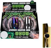MDI Fidget Spinner Lighter Case, Plastic, Modern