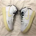 NIKE AIR FORCE 1 HIGH UTILITY WHITE LIGHT CREAM 白 慢跑鞋正品 現貨