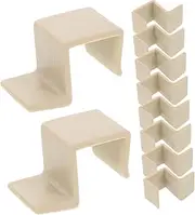 VICASKY 10pcs Bed Support Bracket Baby Bed Rail Fasteners Crib Frame Brackets Bed Frame Adapter Bed Parts