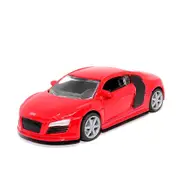 Bburago Licensed 1:64 Scale Audi R8 Diecast Model Car Red