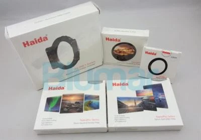 Haida 75 Filter Kit ND,GND,CPL,holder for Olympus M.Zuiko Digital ED 17mm f/1.8
