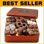 Elegant Chocolate Gift Box with 15 Assorted Flavors for Holidays and Gifts