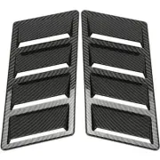 Carbon Fiber Car Side Fender Hood Bonnet Vent Air Flow Intake Louver Scoop Cover (for: Daihatsu)