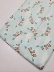 Kate & Birdie Fabric Storybook Flannelette Clothesline Nautical Quilt HALF YARD