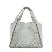 [Stella McCartney] Logo Tote Perforated Eco Alter