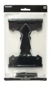 (12 Pack) Pair 5-7/8" X 4-1/2" Gate Tee Hinges - Black