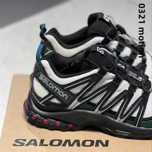 SALOMON 薩洛蒙 Xa PRO 3D 戶外 網面 跑步鞋 竹墨綠 黑綠 竹墨黑 情侶款 414677