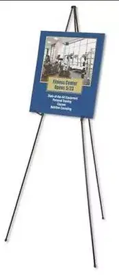 Quartet Instant Easel Model 29E Tripod Base - Display Easels - Compact Size 64"