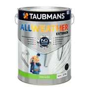 Taubmans 10L White Semi Gloss All Weather Exterior Paint