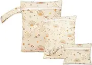 Waterproof Bags for - Set of 3 Swimming Bags | Waterproof Diaper Organizer with Compartments for Children Adults Travel Hiking Pool Vacation | P Bag, multi-coloured, single attribute, Please