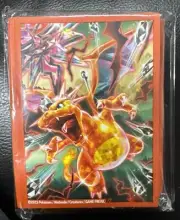Pokemon TCG: Tera Charizard Card Sleeves 65 Pack New Sealed