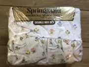 Springmaid Floral Double Bed Sheet Set Avon Private Collection