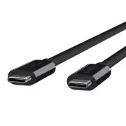 Belkin Thunderbolt 3 USB C to USB C 3.3ft/1M Long Data Transfer Power Cable with