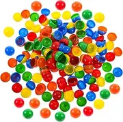 POPETPOP Assorted Color Game Table Tennis Balls Colorful Balls for Party Games and Entertainment Activities Durable and Easy to Recognize