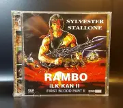 VCD Rambo First Blood Part II Turkish DUB Video CD NEW Sealed