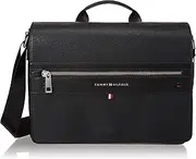 [Tommy Hilfiger] Messenger Bag for Women Leo, Black