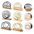 Freestanding Metal Napkin Holders Vertical Napkin Dispenser Dining Tables