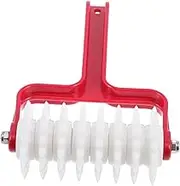 Mikinona Pizza Hole Puncher 1pc Dough Rolling Pin Plastic Bread Spikes Pie Spike Roller