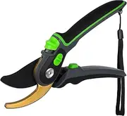 Parliky 2Pcs Garden Trimmer Shears Nonslip Handle Labor Saving Design Blades for Tree Pruning and Gardening Tasks Durable Garden Trimming Tools