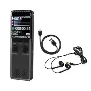 32GB Digital Voice Activated Recorder Audio Recording Device Meetings Tool