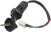 Ignition Key Switches Motorbike ATV Key Ignition Switch Lock 50 70 90 110 125 150 200 250 Cc 4 Wires Motorcycle Lock Key Switch Lock Ignition 2 Keys Ignition Barrel Key Switch