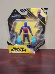 1st Edition *ATOM SMASHER* Black Adam 4" Action Figure DC Christmas READ INSIDE!