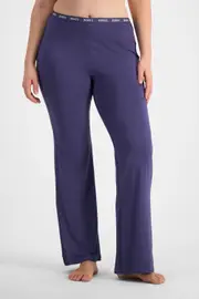 [Bonds] Bonds Sleep Viscose Bamboo Blend Flare Pant in Blue Apron Size: 2XL, Moisture-Wicking 2XL Blue Apron