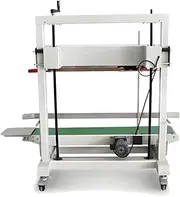 Automatic Touch Screen Inkjet Printing Date Coding Logo Plastic Film Pouch Bag Continuous Band Sealer Sealing Machine