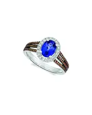 Le Vian Blueberry Tanzanite 14K 1.50 ct. tw. Diamond & Tanzanite Half-Eternity Ring