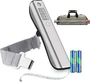 [Koaluxe] Digital Luggage Scale, WGGE Travel Luggage Weight Scale, Max 110lbs/50kg Baggage Scale with Backlit LCD Display