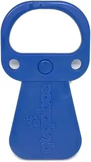 SodaPup Nylon Pop Top Pull Tab Power Chewer Toy- Blue. Ultra Durable Dog Chew Toy for Aggressive Chewers. Power Chew Toys for Those Dogs That typically Wreck Everything in Minutes!