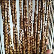 Hanging Room Divider, Hanging Room Divider Wooden Beaded Curtain for Doorway Natural Door Hanging Beads Room Divider Decor for Home Restaurant Hotel,Custom Size
