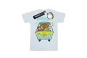 Scooby Doo Boys Mystery Machine Group T-Shirt (White) - UTBI33394