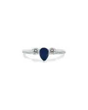 Gem Spark 14K 0.56 ct. tw. Diamond & Sapphire Ring