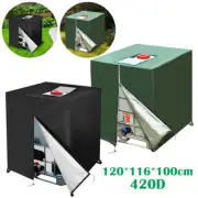 1000L Water Tank Cover Sun Protective Hood 420D UV Resistant Rain IBC Container