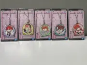 Bandai Ichiban Kuji The Quintessential Quintuplets Rubber Keychains set