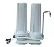 Quality two stage benchtop tap water filter