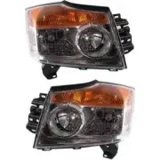 Nissan ARMADA 08-15 HEAD LAMP RH AND LH, Assembly, Halogen (for: Nissan)